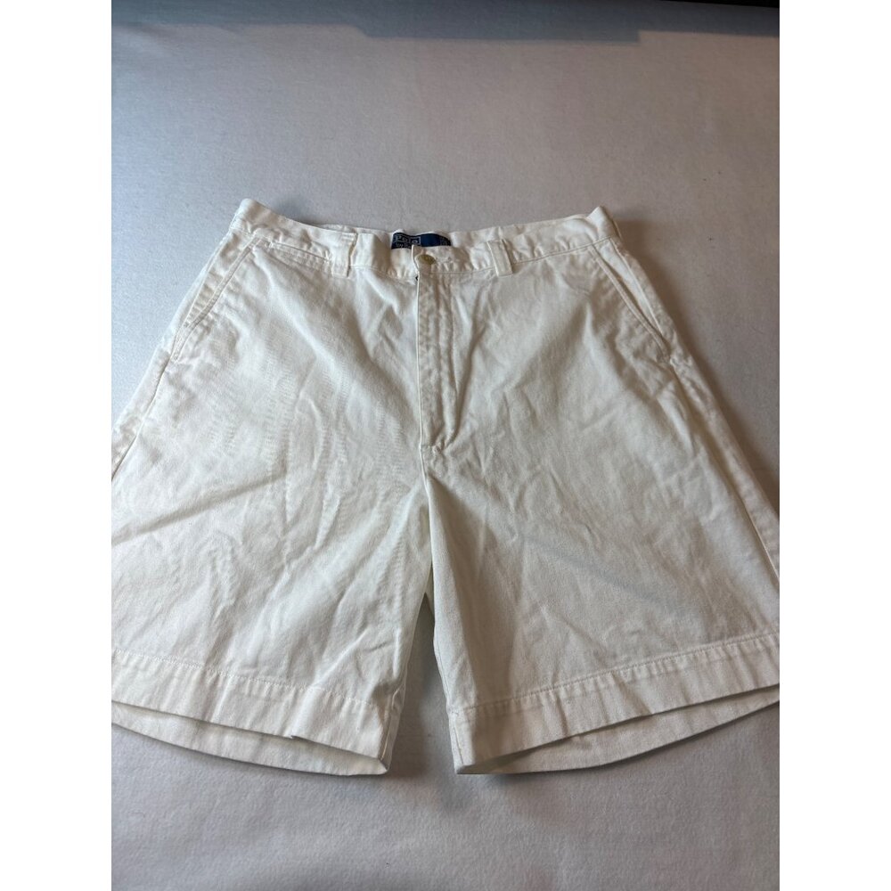 Mens White Polo Ralph Lauren Casual Shortssize35
